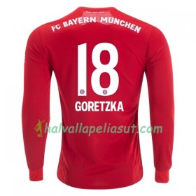 Jalkapallo Pelipaidat FC Bayern München Leon Goretzka 18 Kotipaita 2019-2020 Pitkähihainen